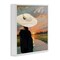 Stupell Industries Fashionable Woman Watching Sunset Framed Giclee By Amelia Noyes
